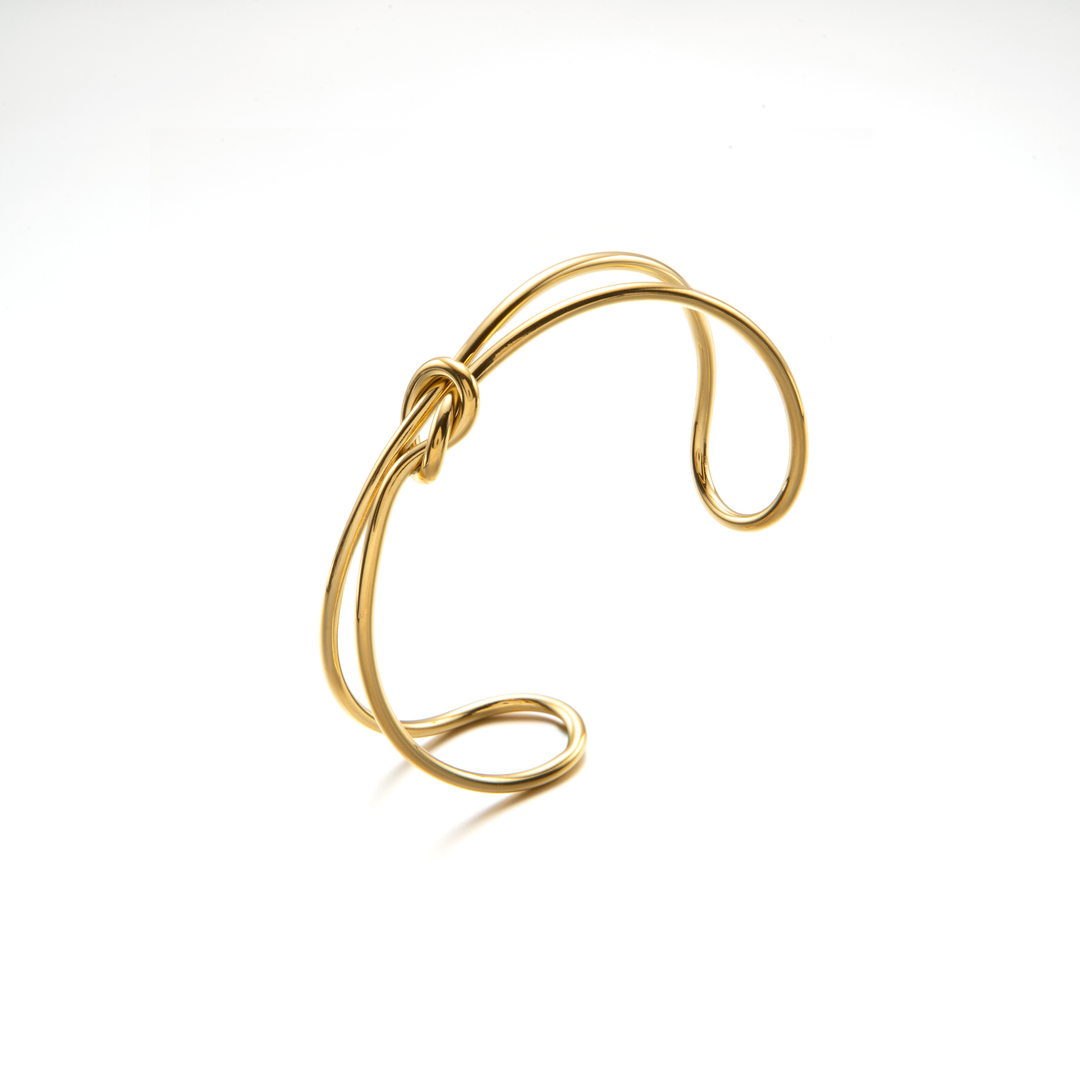 Twisted Knot Bangle